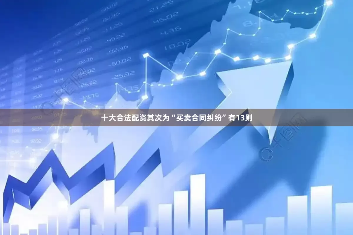 十大合法配资其次为“买卖合同纠纷”有13则